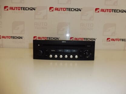 Autoradio met CD MP3 RD4 Citroën Peugeot 96646223XT